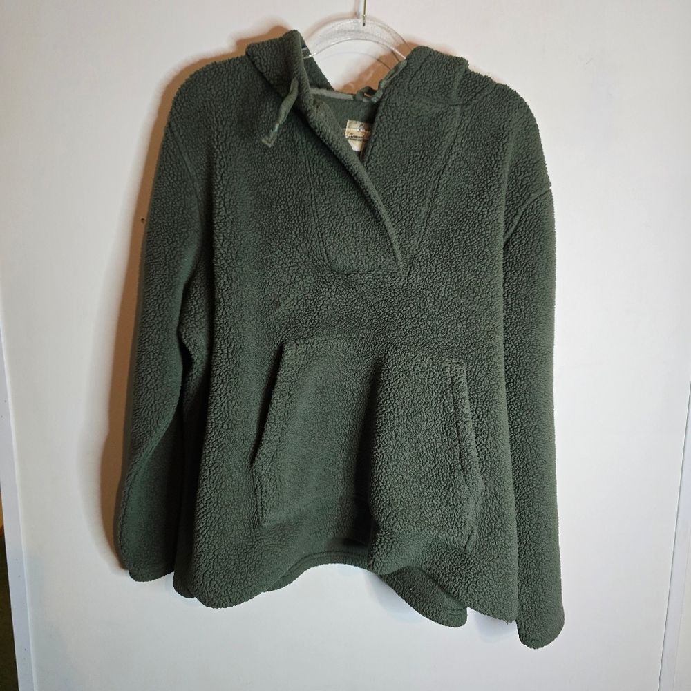 Cabelas Outerwear Green Hoodie Women's 2x
